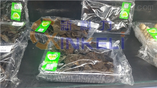 香菇/黑木耳带托盒包装机