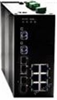 4G电口+8个百兆电口千兆网管冗余型工业交换机